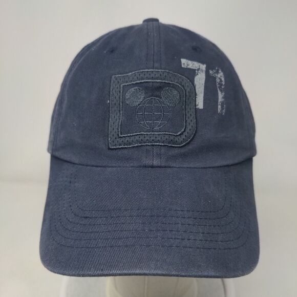 Walt Disney World Strapback Hat Blue Adult Embroidered Adjustable - Picture 2 of 8